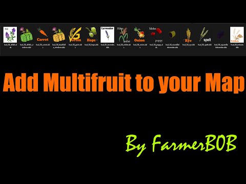 How to add Multi-Fruit or Extra Fruit to your Map
