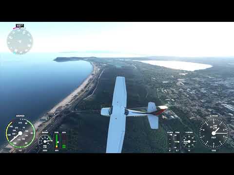 Microsoft Flight Simulator 2020 - Cagliari - Italy - Free flight