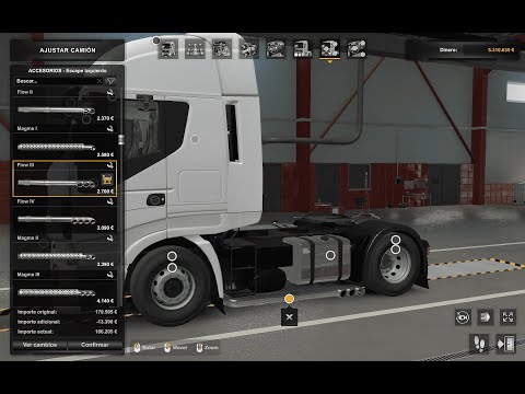 Iveco Hiway No Side Skirt + Exhausts Without Them [MP-SP] [Multiplayer] [TruckersMP]