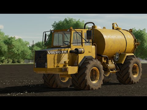 Farming Simulator 22 Volvo BMA 25SP Slurry Spreader Mod Release