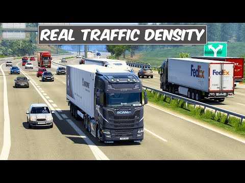 ETS2 1.46 Real Traffic Density Mod | Euro Truck Simulator 2