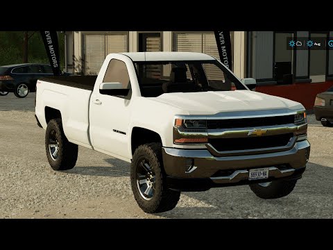Farming Simulator 22 2017 Chevy 1500 Single Cab Long Bed Mod Release