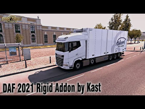 [ETS2 1.44] DAF 2021 Rigid Addon by Kast | Austria Rework Gameplay