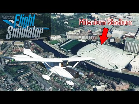 Tour of Cardiff City in Flight Simulator 2020