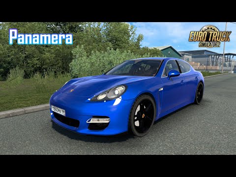 ✅ ▶ Porsche Panamera Turbo ◀ *308km/h* | ETS 2 1.40 | 🚦 CAR MOD | 4K