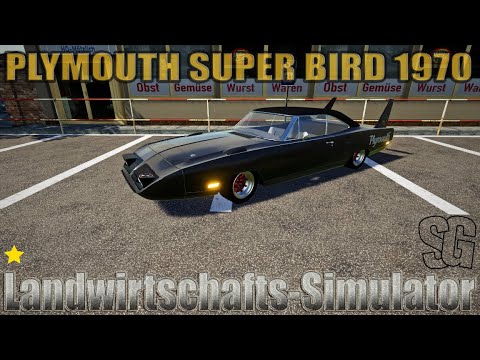 LS19 Modvorstellung - PLYMOUTH SUPER BIRD 1970 V1.0.0.0 - Ls19 oldtimer mods