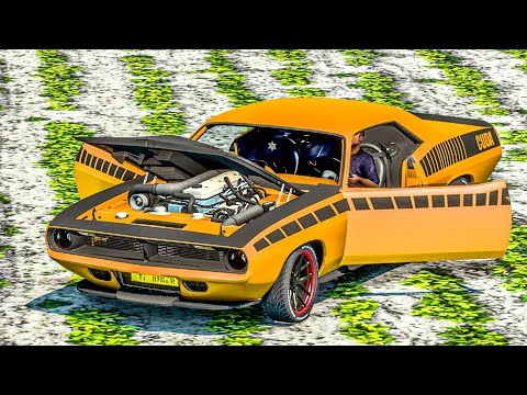 Plymouth Barracuda 2016 / 1968 Car Mod For ETS2 and ATS 1.43 [G29 Gameplay]