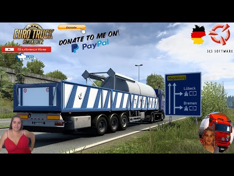 Euro Truck Simulator 2 (1.40 Beta) Geelhoed Scania S450 Titanic semi-trailer v1.2 + DLC&#039;s &amp; Mods