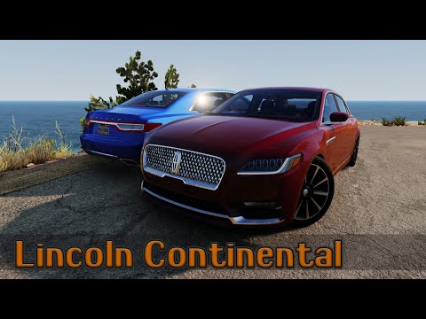 Мод Lincoln Continental X для BeamNG.drive