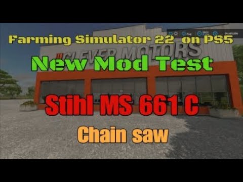 FS22 Stihl MS 661 C New mod for Apr 29