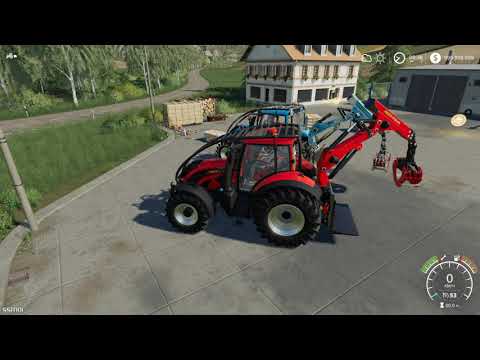 Farming Simulator 2019 mods Valtra T Forest Pack