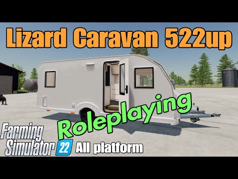 Lizard Caravan 522up / FS22 mod for all platforms