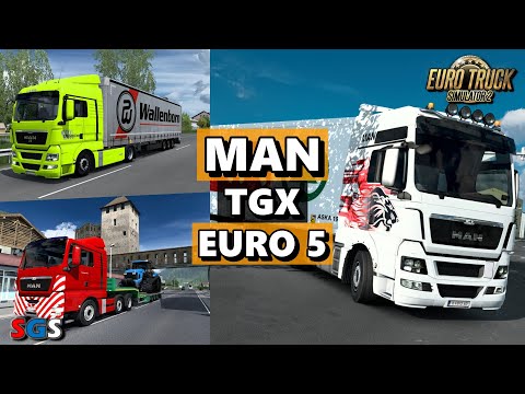 |ETS2 1.46| MAN TGX Euro 5 by Madster [Truck Mod]