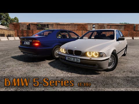 Мод BMW 5-Series E39 для BeamNG.drive