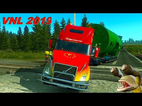VOLVO VNL 2019 ОБЗОР Euro Truck Simulator 2 (v1.32.x, - 1.34.x)