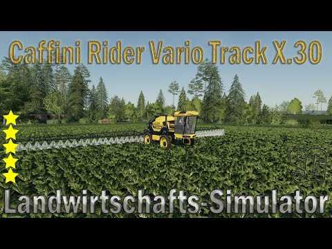 LS19 Modvorstellung - Caffini Rider Vario_Track X.30 - Ls19 Mods