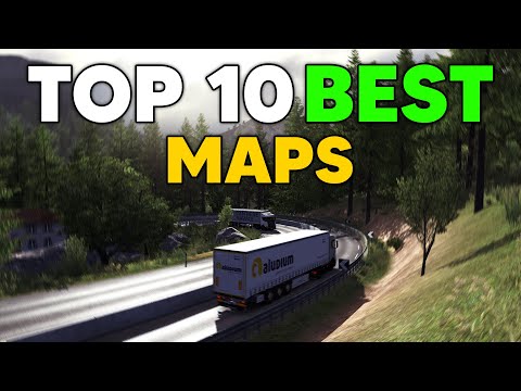 TOP 10 BEST ETS2 MAPS
