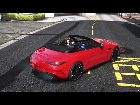 GTA V SL63 AMG 2022 Animated roof preview
