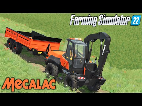 FS22 Mecalac MTX-12 🚧 Load Soil 🚧 Farming Simulator 22 Mods