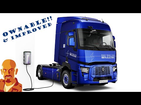 RENAULT E-TECH ELECTRIC OWNABLE &amp; IMPROVED ETS2 1.50.x (ETS2MOD)