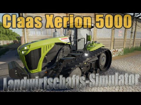 LS19 Modvorstellung Landwirtschafts-Simulator :Claas Xerion 5000 mit Spuren V 1.19