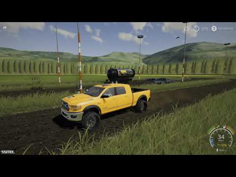Farming Simulator 2019 mods Dodge ram Mega cab