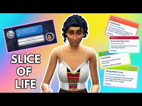 SLICE OF LIFE MOD 🤯| Lose Teeth, Get Acne, In-Depth Personality, and MORE! (#TheSims4 Mod Review)
