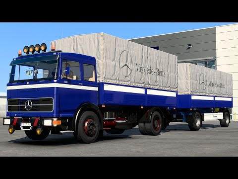 Mercedes LPS 1632 | ETS2 Mods | Euro Truck Simulator 2 Gameplay