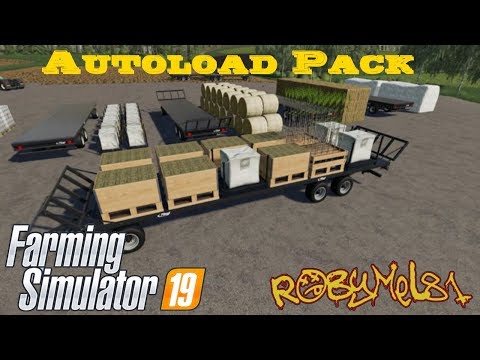Farming Simulator 2019 - Autoload Pack - TEST MOD (Solo Pc)