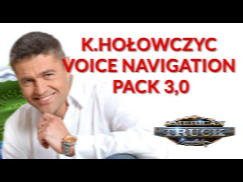 🚚🚚🚚🚚K Hołowczyc Voice Navigation Pack 3,0 ATS🚚🚚🚚🚚