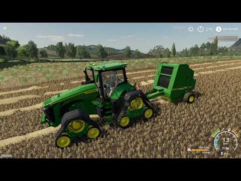 Farming Simulator 2019 John Deere 7R,8R,8RT,8RX 2020 US Version &amp; John Deere 466