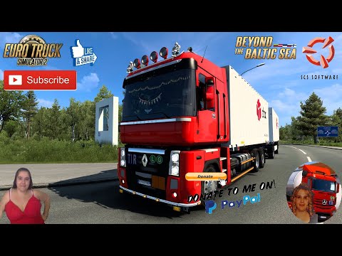 Euro Truck Simulator 2 (1.44) Swap Body Addon For Renault Magnum By knox V1.1 + DLC&#039;s &amp; Mods