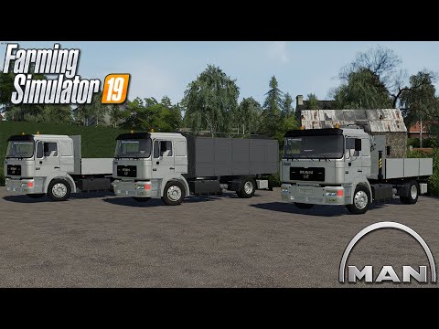 🚧 NEW MAN F200 PACK IS HERE 🚧|| RELEASE BY CROWNZILLA || FS19 MINING MODS