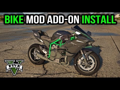 How to Install Bike Mods in GTA 5 (Kawasaki Ninja H2 &amp; H2R)