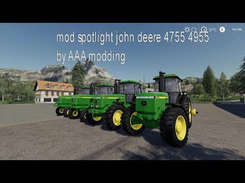 mos spotlight jd 4755 4955 by AAA modding