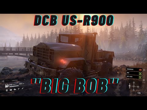 SnowRunner Mod Review | DCB US-R900 JUST DROPPED! &quot;BIG BOB&quot; THE MILITARY TRUCK YOU NEED FOR PHASE 3!