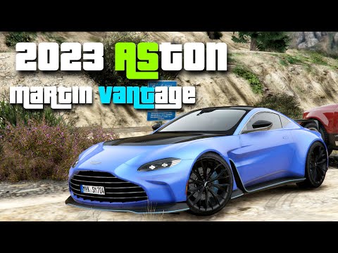 2023 Aston Martin Vantage - GTA 5 Real Life Car Mod!