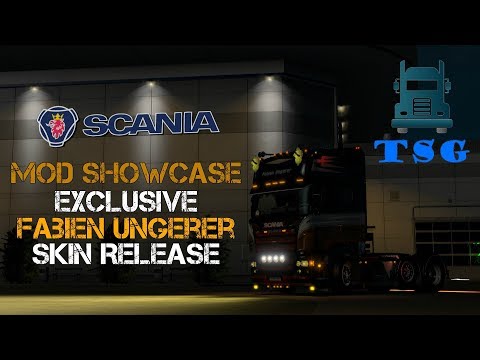 Mod Showcase - Fabien Ungerer Skin - Scania RJL R Series