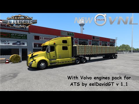 New Volvo ™ VNL - Official in American Truck Simulator | With Volvo engines pack for ATS mod