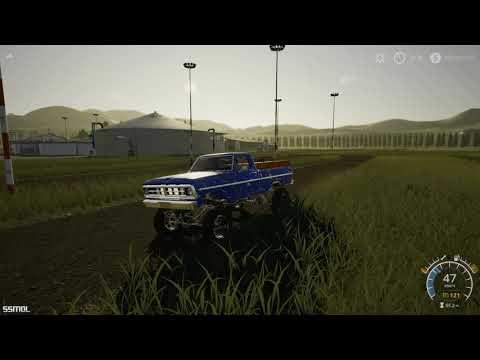 Farming Simulator 2019 mods 1970 Ford Mud Truck