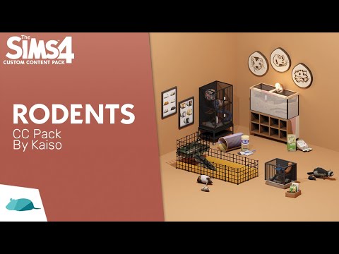 The Sims 4 Rodents - CC Pack Trailer