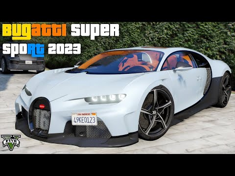 Bugatti Super Sport 2023 - GTA 5 Real Life Car Mod + Download Link!