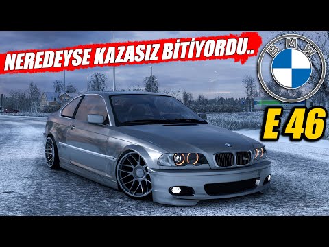 BMW E46 // EFSANE SES İLE FENA GAZLADIK // NEREDEYSE KAZASIZ GİDİYORDUK🤣| ETS2 PROMODS 1.46 !!