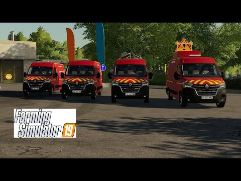 Renault Master IV Fire Brigade |FS19 Mod