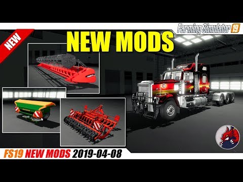 FS19 | New Mods (2019-04-08) - review
