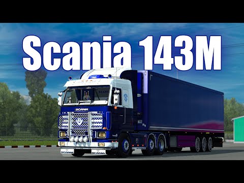 Scania 143M Rework 5.9 Euro Truck Simulator 2 Version 1.44
