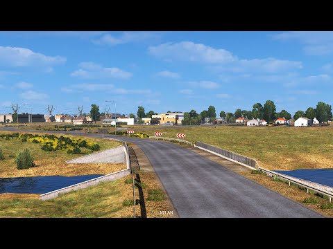 The Great steppe v1.4 - Euro Truck Simulator 2 Map
