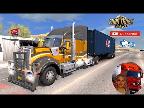 American Truck Simulator (1.34) Kenworth W990 v1.0 by Frank Peru 1.34x DLC New Mexico + DLC&#039;s &amp; Mods