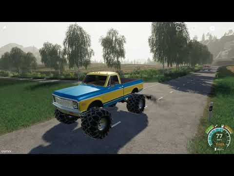 Farming Simulator 2019 mods EXP19 71Chevy K30 Singlecab
