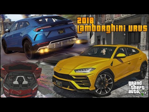 GTA 5: 2018 Lamborghini Urus [Release]
